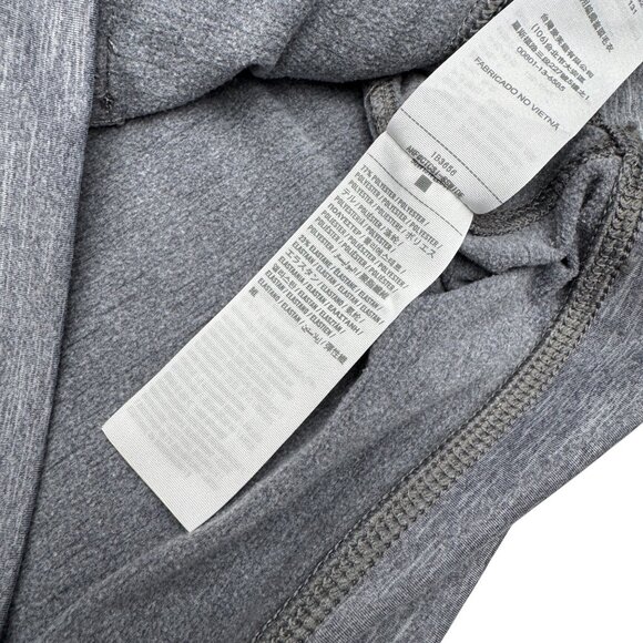 Abercrombie & Fitch Muscle Track Jacket Gray 1/4 Zip Pullover, Size L - Picture 6 of 8